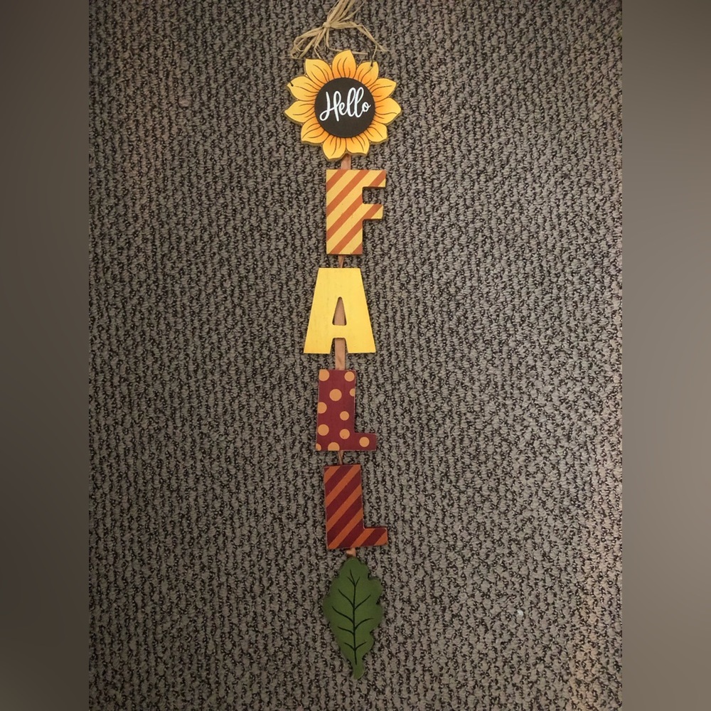 HELLO FALL Wall Decor